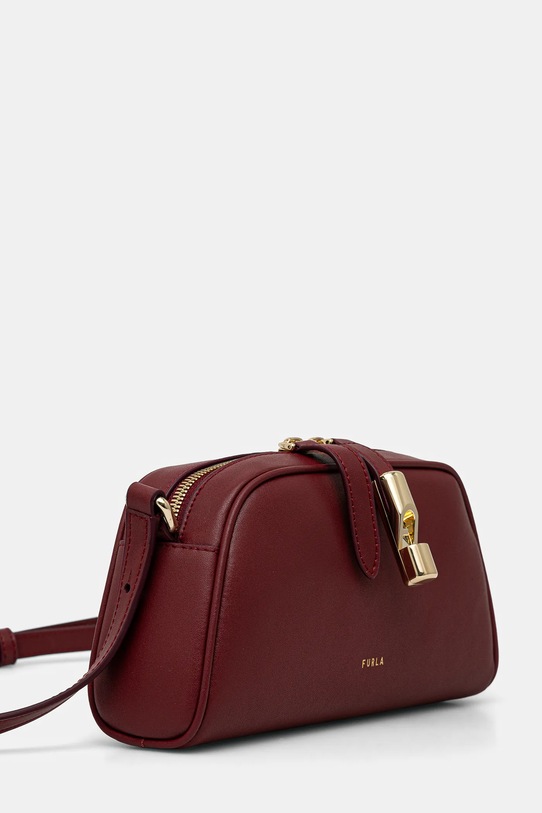 Kožená kabelka Furla WE00747.BX3104.CGQ00 červená SS25