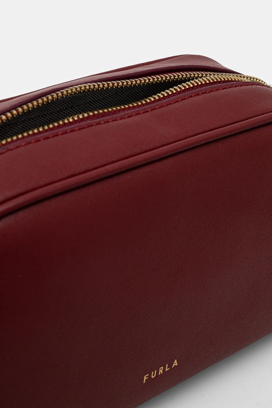 Kožená kabelka Furla červená WE00747.BX3104.CGQ00