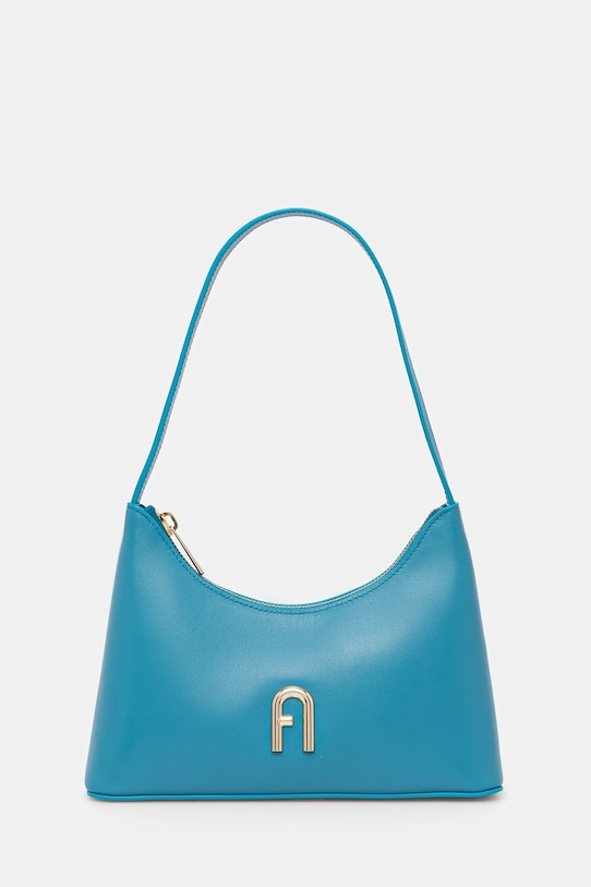 Furla torebka skórzana skóra licowa niebieski WB00863.AX0733.TR400