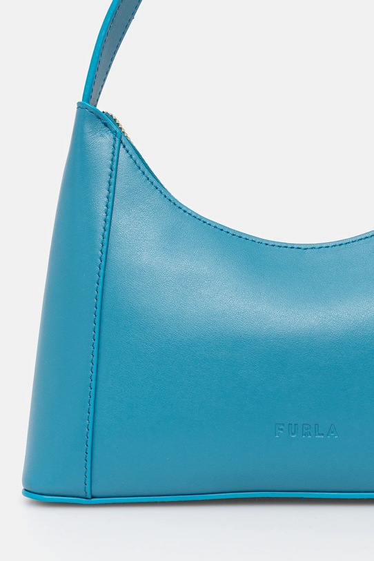 Akcesoria Furla torebka skórzana WB00863.AX0733.TR400 niebieski