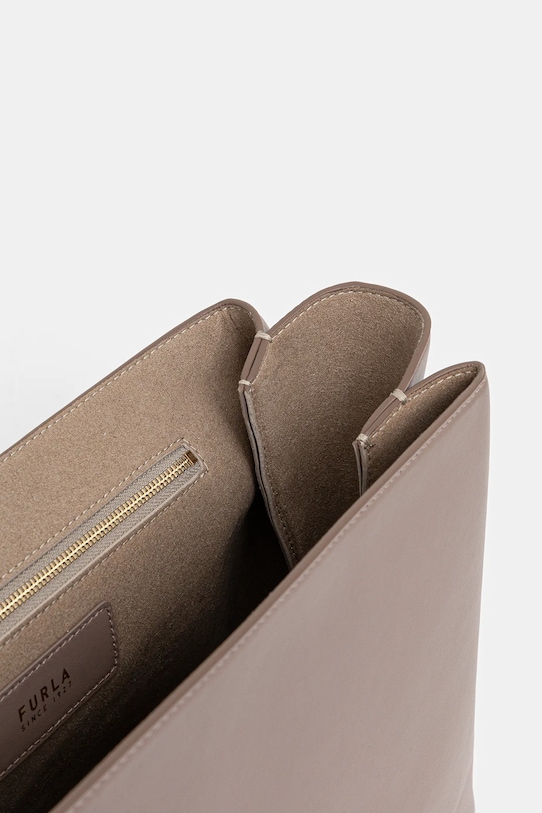 Furla torebka skórzana brązowy WB01516.BX3227.MA200