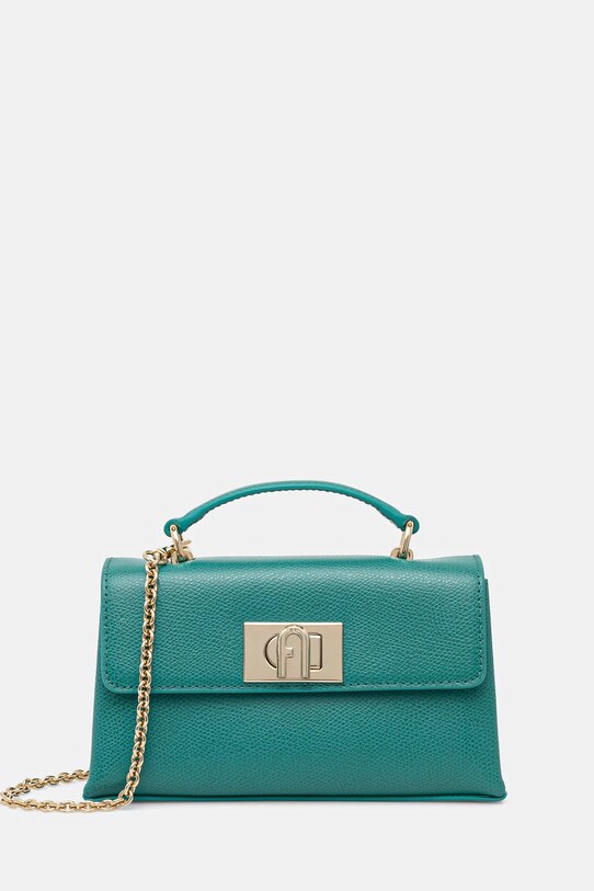 Furla poseta de piele uni verde WE00423.ARE000.D7D00