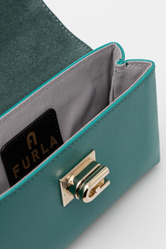 Furla poseta de piele WE00423.ARE000.D7D00 verde
