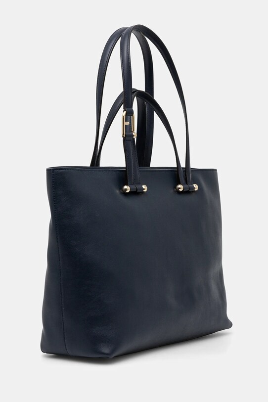 Δερμάτινη τσάντα Furla WB01453.BX3169.3923S σκούρο μπλε SS25