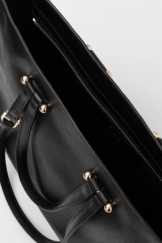 Furla torebka skórzana czarny WB01453.BX3169.3924S