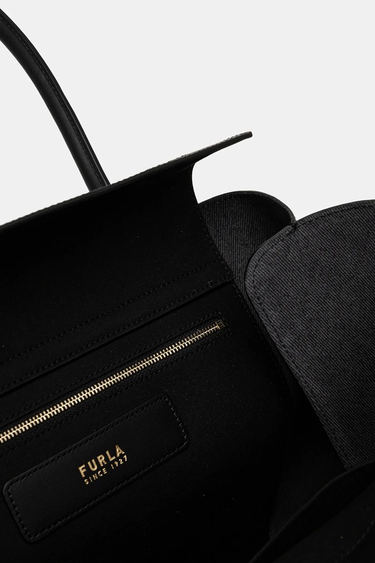 Furla torebka skórzana czarny WB01530.BX3169.3924S