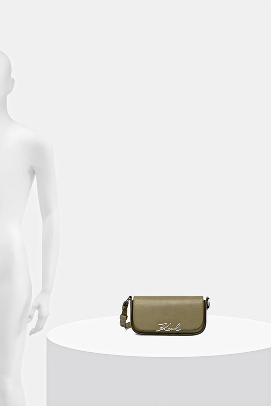 Δερμάτινη τσάντα Karl Lagerfeld K/SIGNATURE A1W30039