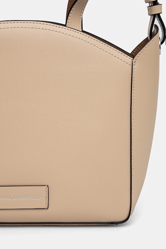 Аксессуары Кожаная сумочка Karl Lagerfeld K/CIRCLE A1W30058 бежевый