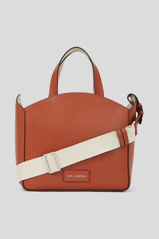 Кожаная сумочка Karl Lagerfeld красный A1W30058