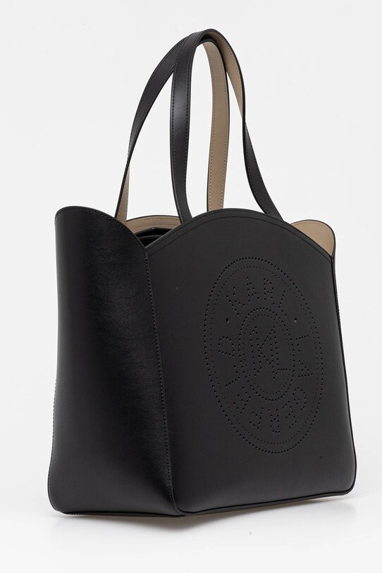 Karl Lagerfeld torebka skórzana A1W30060 czarny SS25