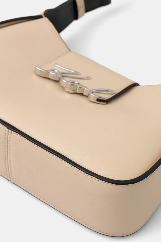 Karl Lagerfeld poseta de piele bej A1W30149