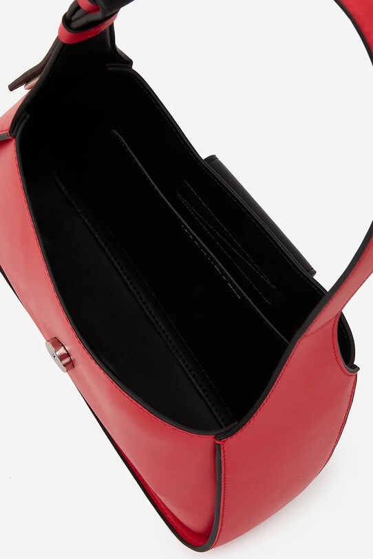 Doplňky Kožená kabelka Karl Lagerfeld A1W30149 červená