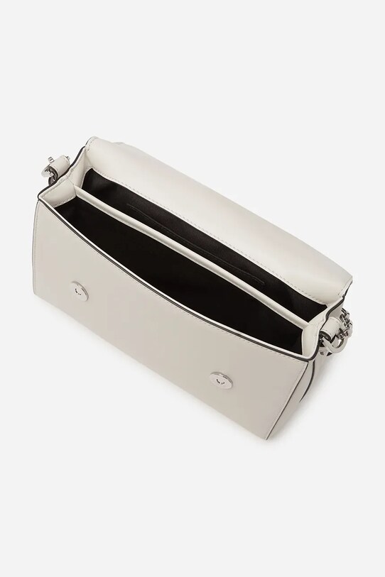 Αξεσουάρ Δερμάτινη τσάντα Karl Lagerfeld A1W30170 λευκό