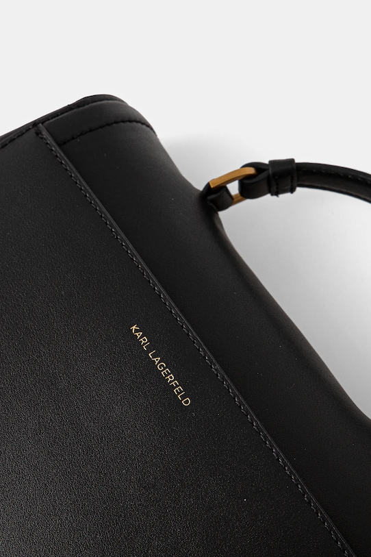 Karl Lagerfeld poseta de piele A1W30170 negru