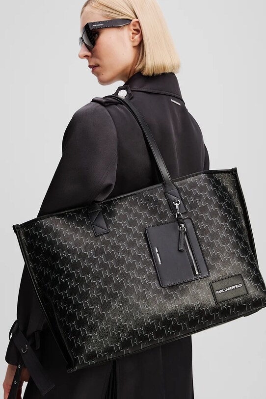 Karl Lagerfeld torebka A1W30183 czarny SS25