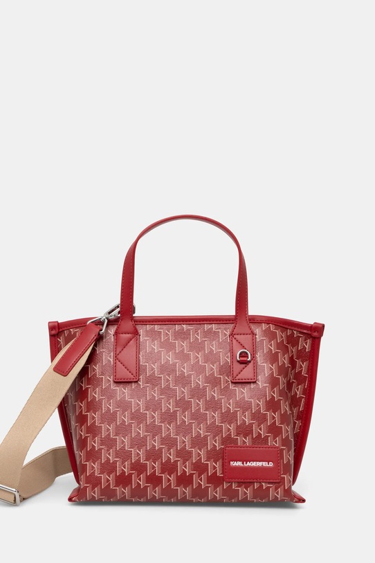 Karl Lagerfeld torebka K/VOYAGE nie mieści A4 czerwony A1W30184