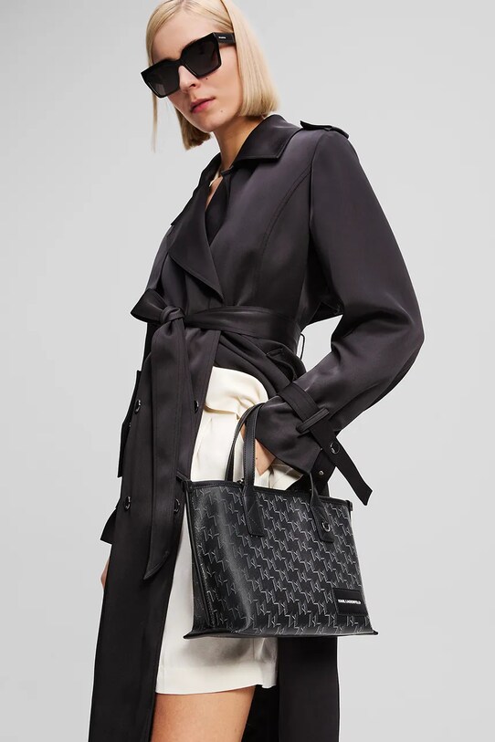 Karl Lagerfeld torebka A1W30184 czarny SS25