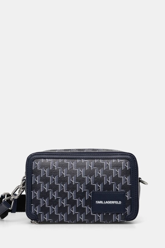 Karl Lagerfeld torebka nie mieści A4 granatowy A1W30185