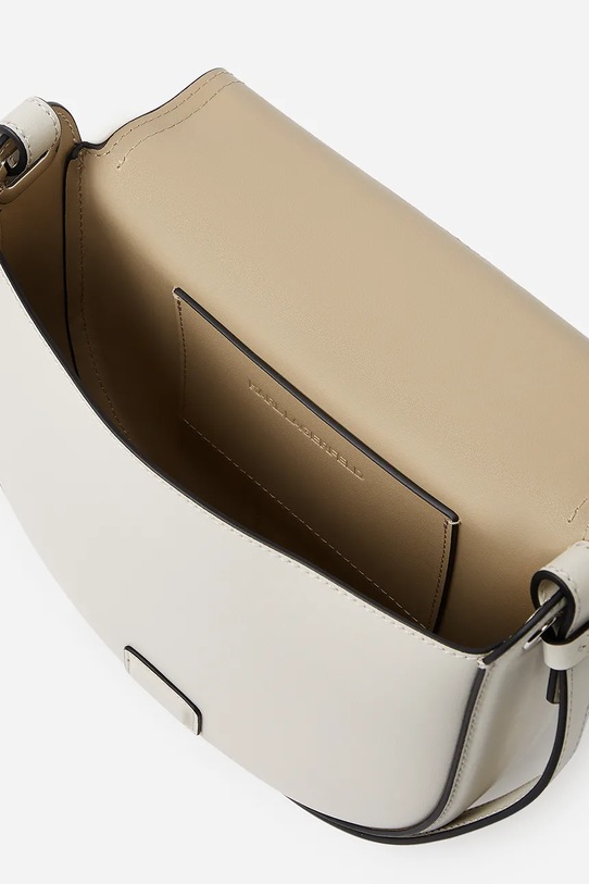 Doplnky Kožená kabelka Karl Lagerfeld A1W30212 biela