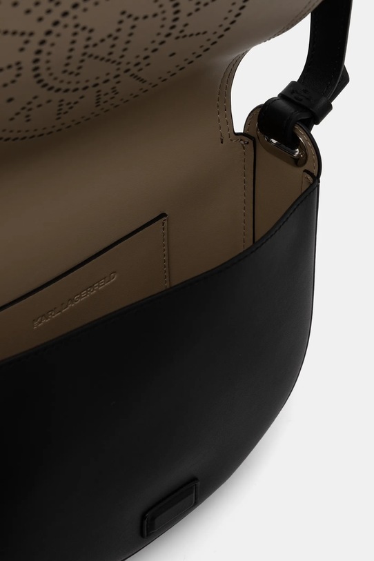 Karl Lagerfeld poseta de piele A1W30212 negru