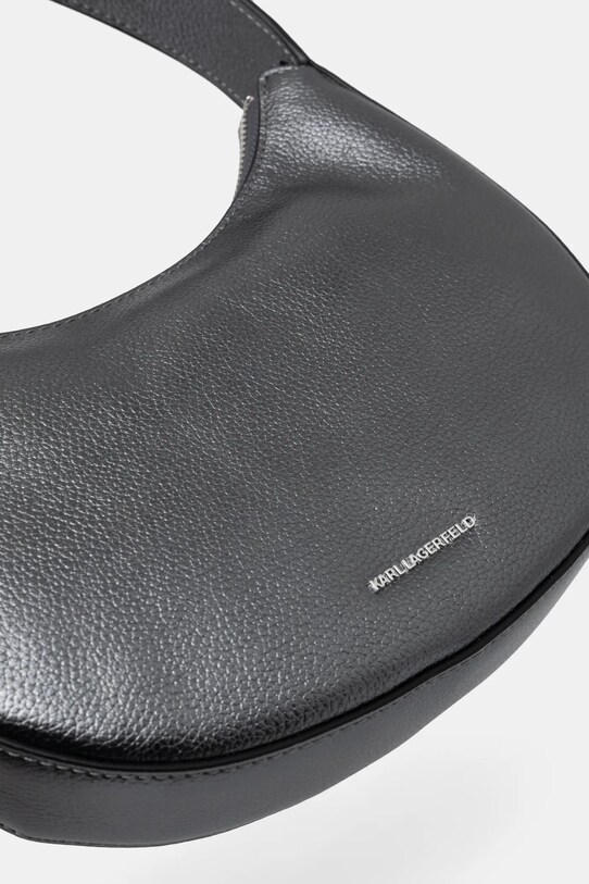 Karl Lagerfeld poseta de piele gri A1W30222