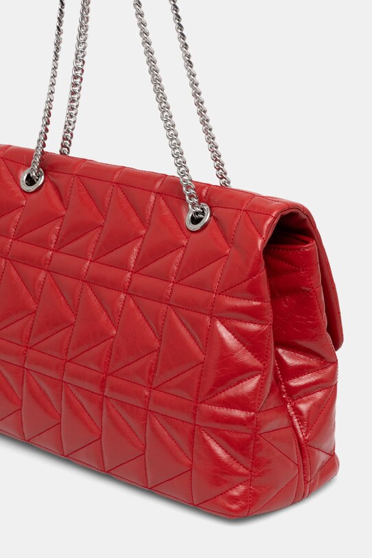 Accesorii Karl Lagerfeld poseta de piele A1W30393 rosu