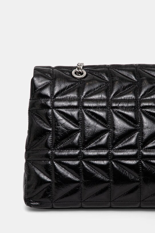 Doplňky Kožená kabelka Karl Lagerfeld A1W30393 černá