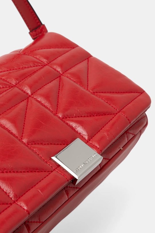 Шкіряна сумочка Karl Lagerfeld червоний A1W30394