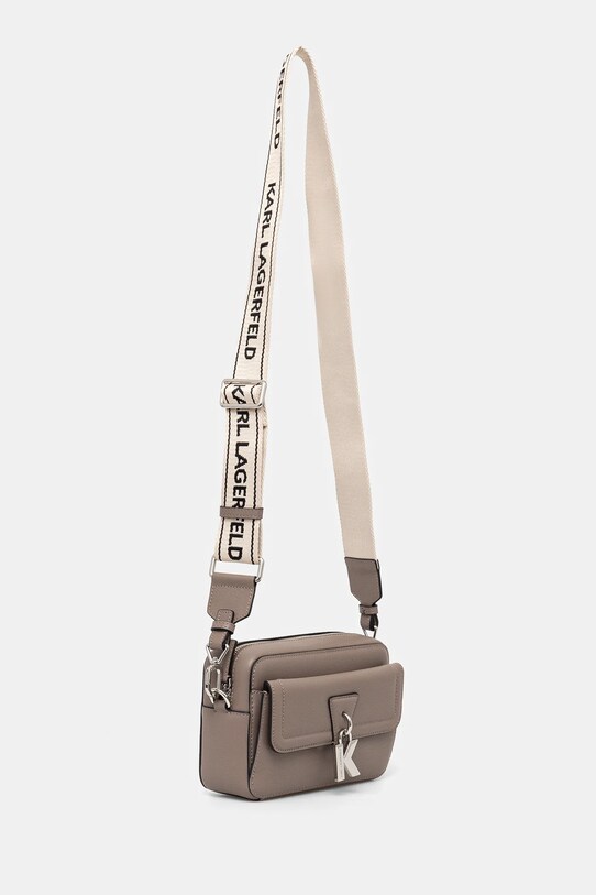 Karl Lagerfeld poseta de piele A1W30406 bej SS25