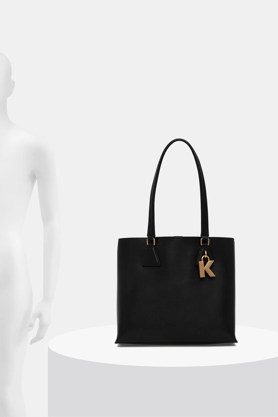 Kožená kabelka Karl Lagerfeld A1W30410