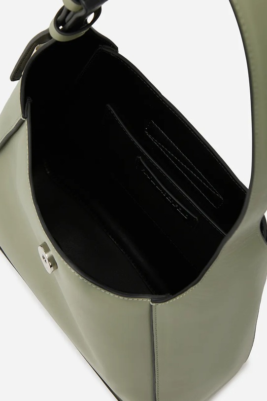 Doplňky Kožená kabelka Karl Lagerfeld K/SIGNATURE A1W30434 zelená