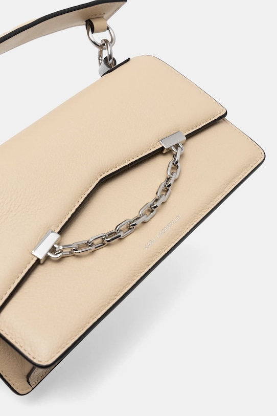 Karl Lagerfeld poseta de piele bej A1W30446