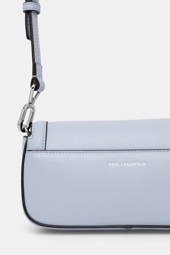 Аксесуари Шкіряна сумочка Karl Lagerfeld A1W30448 блакитний