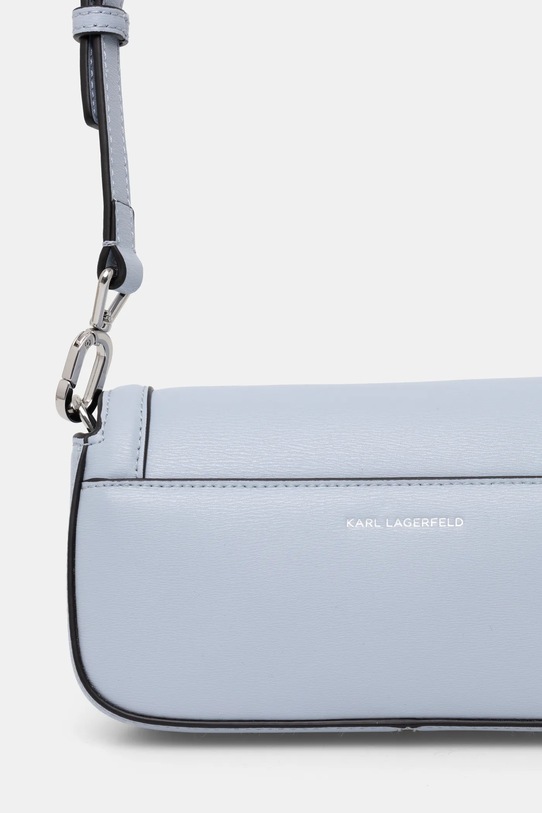 Accesorii Karl Lagerfeld geantă de piele A1W30448 albastru