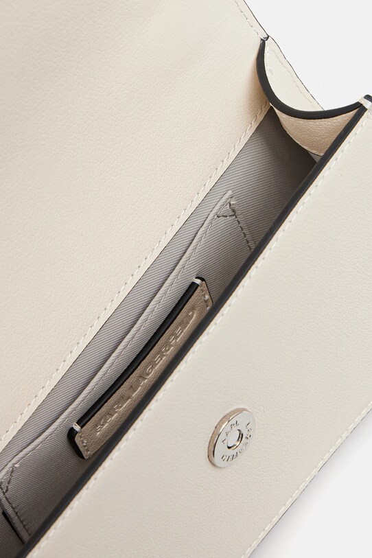 Шкіряна сумочка Karl Lagerfeld A1W30458 бежевий