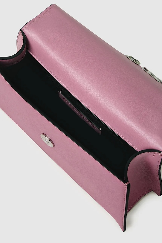 Кожаная сумочка Karl Lagerfeld K/SIGNATURE розовый A1W30458