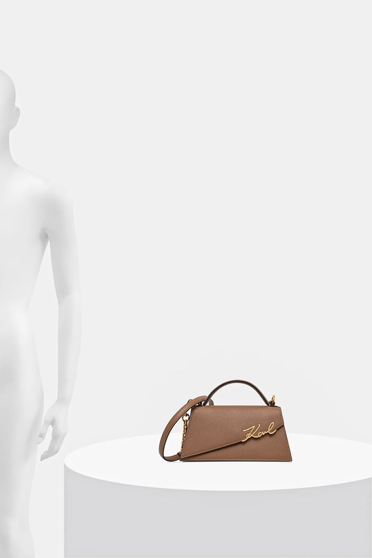 Karl Lagerfeld torebka skórzana K/SIGNATURE A1W30458