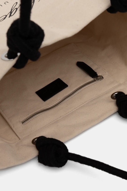 Karl Lagerfeld torebka bawełniana A1W46012 beżowy