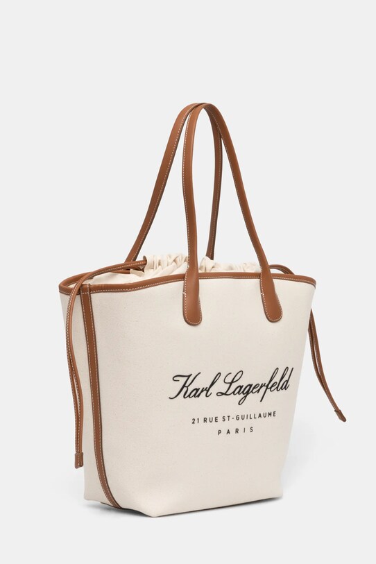 Kabelka Karl Lagerfeld HOTEL KARL A1W46075 béžová SS25