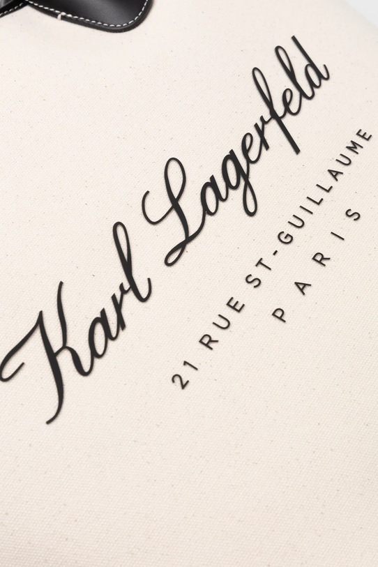 Karl Lagerfeld torebka HOTEL KARL beżowy A1W46075