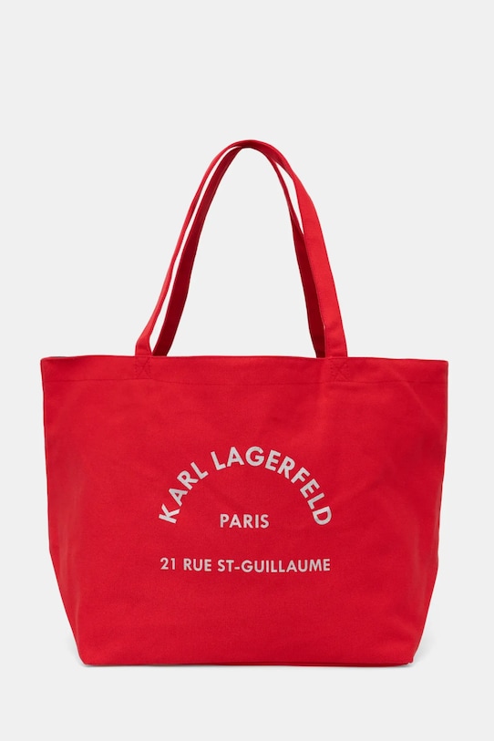 Karl Lagerfeld torebka K/RSG mieści A4 czerwony A1W50006