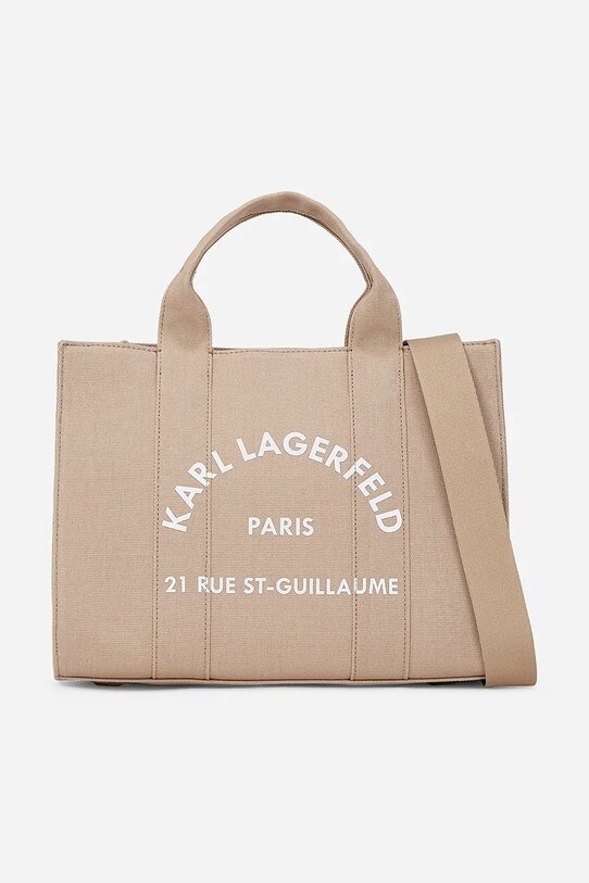 Karl Lagerfeld poseta nu incape in A4 bej A1W50010