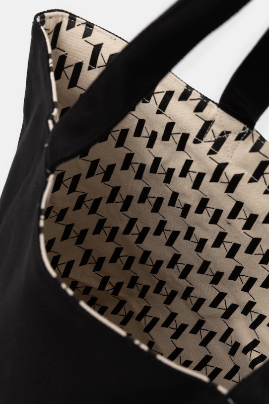 Obojstranná kabelka Karl Lagerfeld A1W50047 čierna