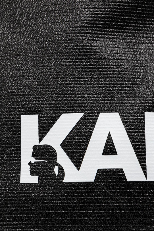 Akcesoria Karl Lagerfeld torebka bawełniana A1W50064 czarny
