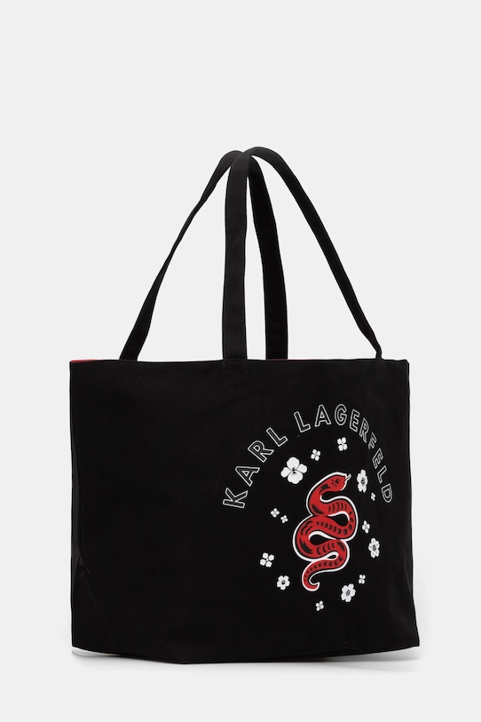Karl Lagerfeld poseta A1W50065 negru SS25