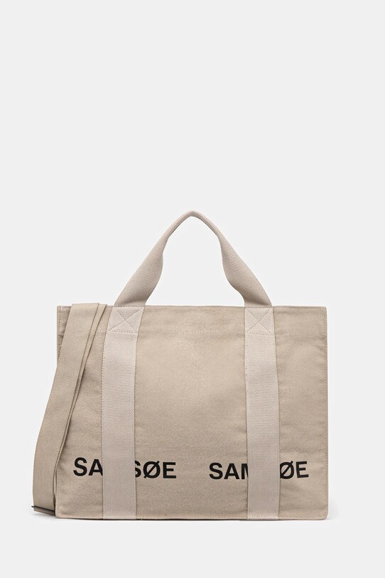 Samsoe Samsoe kézitáska SALUCAS textil szürke U24400010