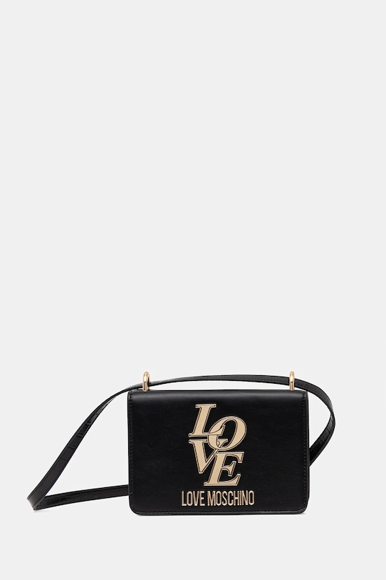 Kabelka Love Moschino imitácia kože čierna JC4158PP1