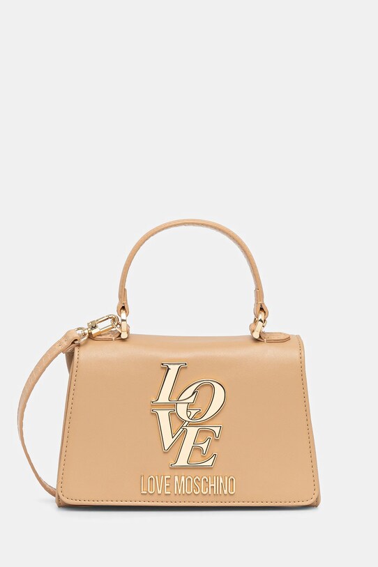 Love Moschino poseta nu incape in A4 bej JC4156PP1