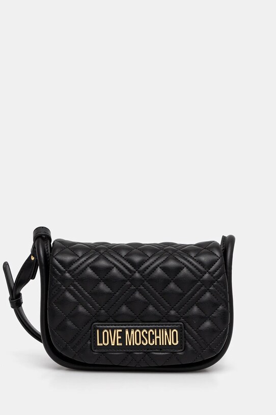 Love Moschino torebka nie mieści A4 czarny JC4139PP1