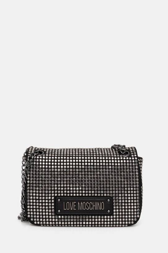 Kabelka Love Moschino vzorovaný čierna JC4136PP1